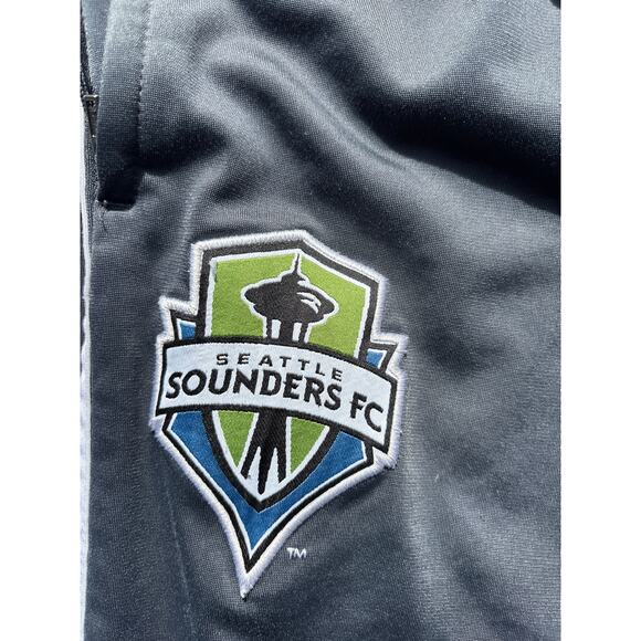 Adidas Seattle Sounders climacool Men’s activewear pants XL grey/green track - Picture 5 of 6